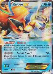 Keldeo-EX - 45/113 - Rare Holo EX