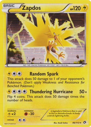 Zapdos - 46/113 - Holo Rare