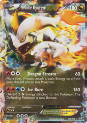 White Kyurem-EX - 101/113 - Rare Holo EX