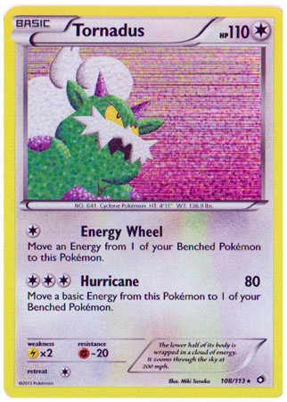 Tornadus - 108/113 - Holo Rare