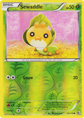 Sewaddle - 10/113 - Common - Reverse Holo