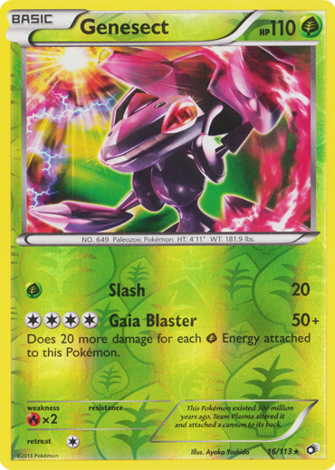 Genesect - 16/113 - Reverse Holo