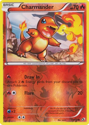 Charmander - 17/113 - Common - Reverse Holo