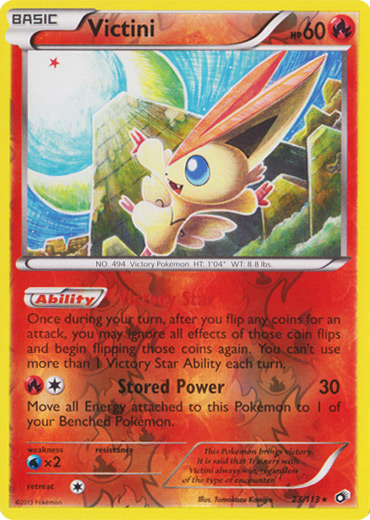 Victini - 23/113 - Reverse Holo