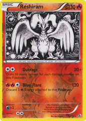 Reshiram - 28/113 - Holo Rare - Reverse Holo