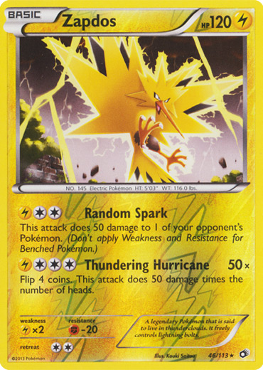 Zapdos - 46/113 - Reverse Holo