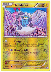 Thundurus - 50/113 - Holo Rare - Reverse Holo