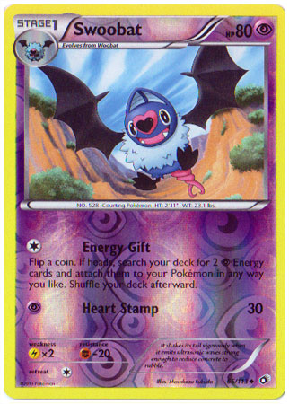 Swoobat - 65/113 - Uncommon - Reverse Holo