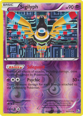 Sigilyph - 66/113 - Holo Rare - Reverse Holo