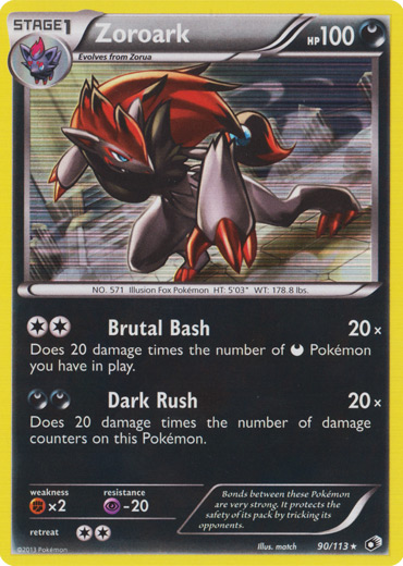 Zoroark - 90/113 - Holo Rare