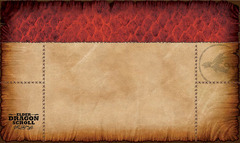 Elder Dragon Scroll Playmat Red