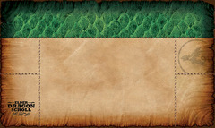 Elder Dragon Scroll Playmat Green