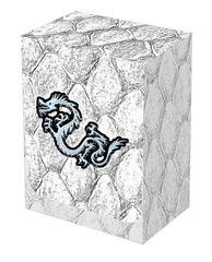 Dragon Hide Deck Box White