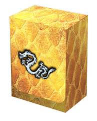 Dragon Hide Deck Box Gold