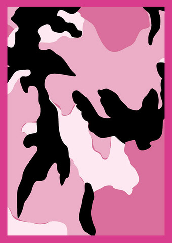 Pink Camo Art Sleeves (50)