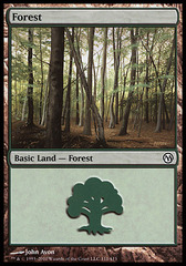 Forest (111) - Duels of the Planeswalkers Promo