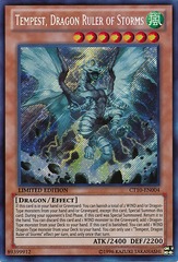 Tempest, Dragon Ruler of Storms - CT10-EN004 - Secret Rare - Limited Edition