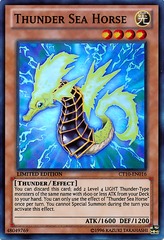 Thunder Sea Horse - CT10-EN016 - Super Rare - Limited Edition