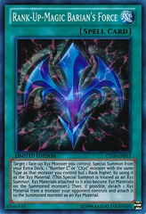 Rank-Up-Magic Barian's Force - CT10-EN015 - Super Rare - Limited Edition