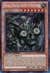 Redox, Dragon Ruler of Boulders - CT10-EN003 - Secret Rare - Limited Edition