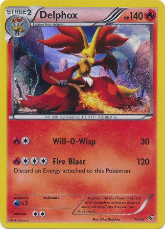 Delphox - 10/39 - Holo