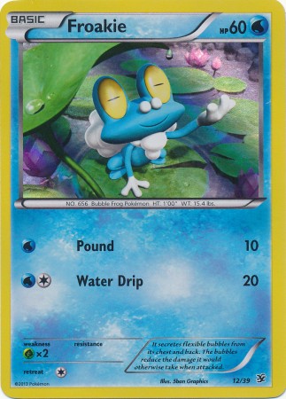 Froakie - 12/39 - Holo