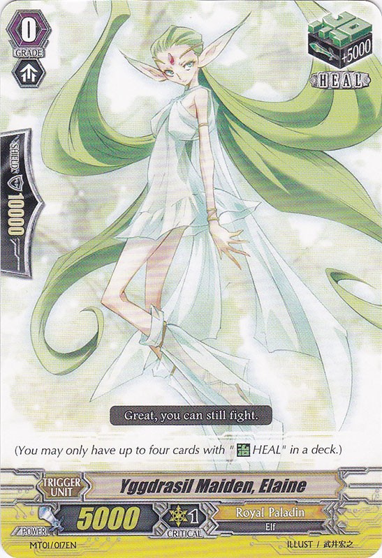 Yggdrasil Maiden, Elaine - MT01/017EN - TD