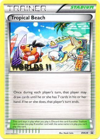 Tropical Beach - BW28 - Promotional