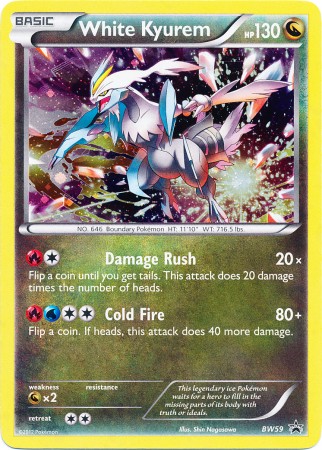 White Kyurem - BW59 - Promotional