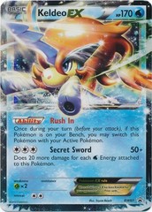 Keldeo EX - BW61 - Promotional