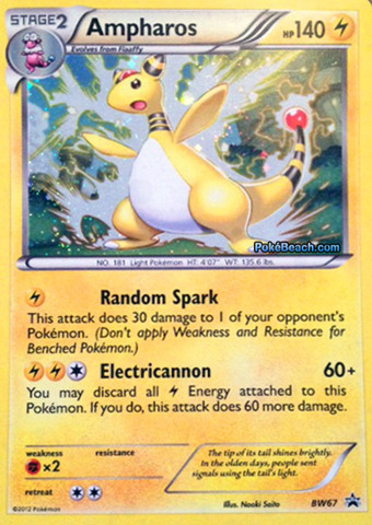 Ampharos - BW67 - Promotional