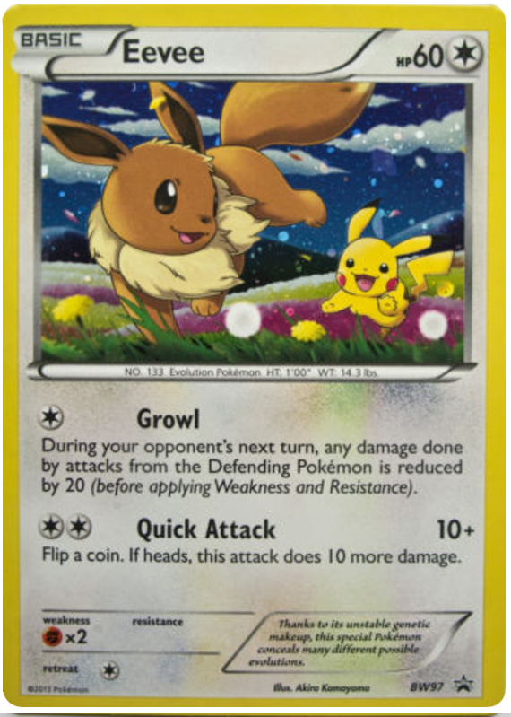 Eevee - BW97 - Promotional