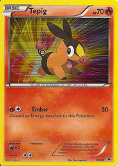 Tepig BW02 Holo Promo - Black & White Blister Exclusive