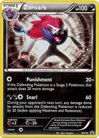 Zoroark  - BW19 - Promotional