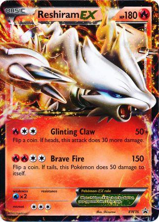 Reshiram EX - BW36 - Promotional