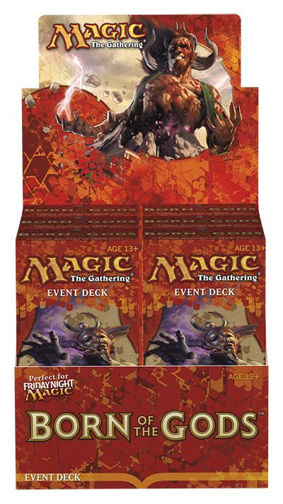 Born of the Gods Event Deck Display Box