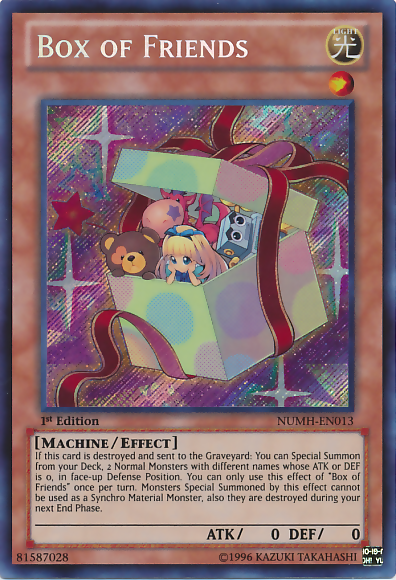 Box of Friends - NUMH-EN013 - Secret Rare - Unlimited