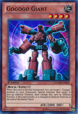 Gogogo Giant - NUMH-EN020 - Super Rare - Unlimited