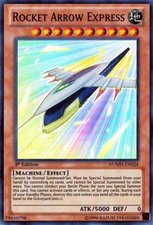 Rocket Arrow Express - NUMH-EN024 - Super Rare - Unlimited