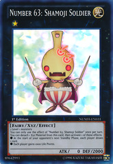 Number 63: Shamoji Soldier - NUMH-EN031 - Super Rare - Unlimited