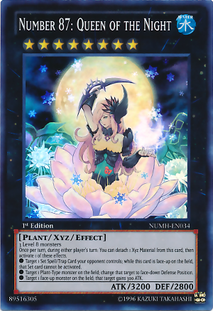 Numero 87 : Reine de la Nuit - NUMH-EN034 - Super Rare - Illimite // Number Hunters