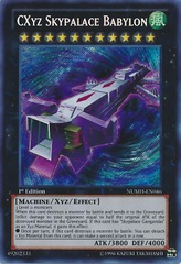 CXyz Skypalace Babylon - NUMH-EN046 - Secret Rare - Unlimited