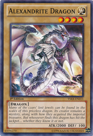 Alexandrite Dragon - YSKR-EN011 - Common - 1st Edition