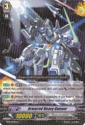 Armored Heavy Gunner - BT10/039EN - R Armored Heavy Gunner - BT10/039EN - R