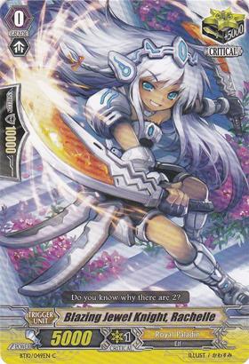 Blazing Jewel Knight, Rachelle - BT10/049EN - C Blazing Jewel Knight, Rachelle - BT10/049EN - C