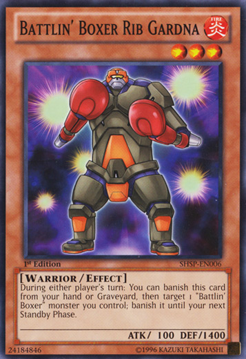 Battlin Boxer Rib Gardna - SHSP-EN006 - Common - Unlimited Edition