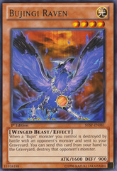 Bujingi Raven - SHSP-EN081 - Rare - Unlimited Edition