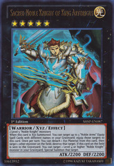 Sacred Noble Knight of King Artorigus - SHSP-EN087 - Ultra Rare - Unlimited Edition