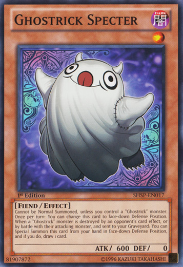 Ghostrick Specter - SHSP-EN017 - Common - Unlimited Edition