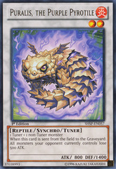 Puralis, the Purple Pyrotile - SHSP-EN057 - Rare - Unlimited Edition